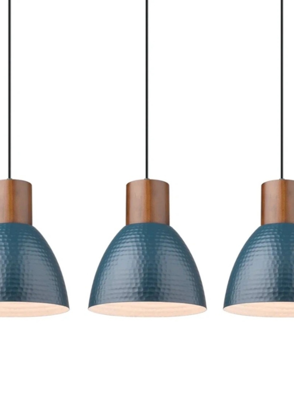 3 Pack Hammered Pendant Lights